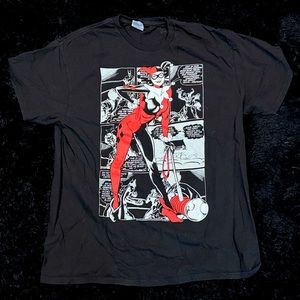Harley Quinn Comic Tee Size Large (L) Unisex